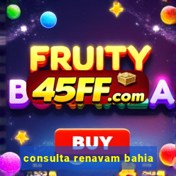 consulta renavam bahia